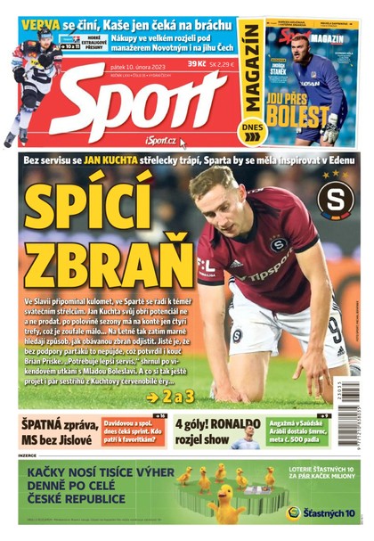 E-magazín Sport - 10.2.2023 - CZECH NEWS CENTER a. s.