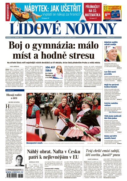 E-magazín LN - 13.2.2023 - MAFRA, a.s.