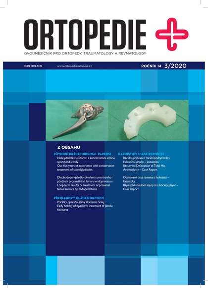 E-magazín Ortopedie 3/2020 - EEZY Publishing