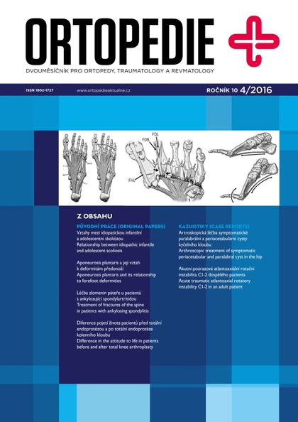E-magazín Ortopedie 4/2016 - EEZY Publishing