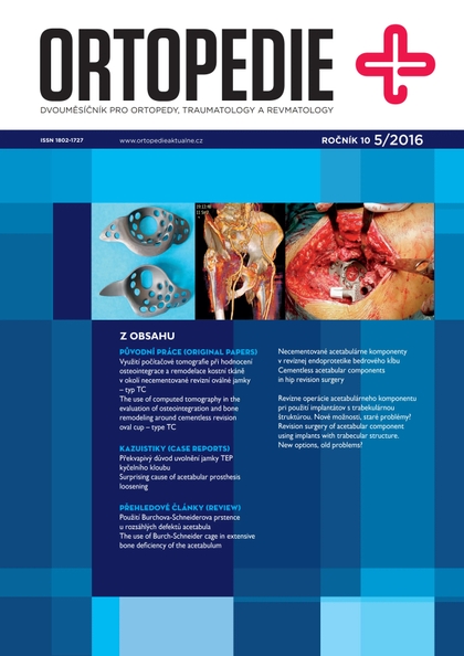 E-magazín Ortopedie 5/2016 - EEZY Publishing