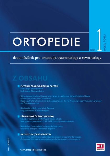 E-magazín Ortopedie 01/2013 - EEZY Publishing