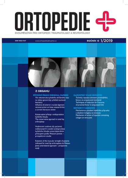 E-magazín Ortopedie 01/2019 - EEZY Publishing