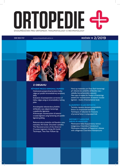 E-magazín Ortopedie 2/2019 - EEZY Publishing