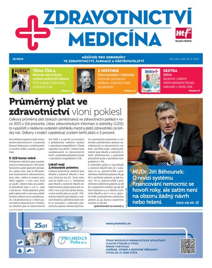 E-magazín Zdravotnictví a medicína 15/2014 - EEZY Publishing