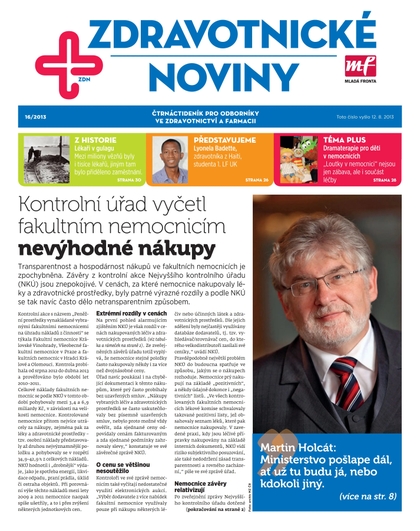 E-magazín Zdravotnictví a medicína 16/2013 - EEZY Publishing
