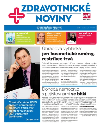 E-magazín Zdravotnictví a medicína 01/2013 - EEZY Publishing