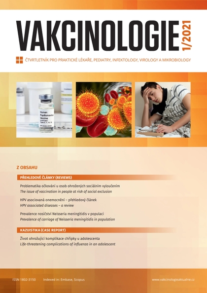 E-magazín Vakcinologie 1/2021 - EEZY Publishing