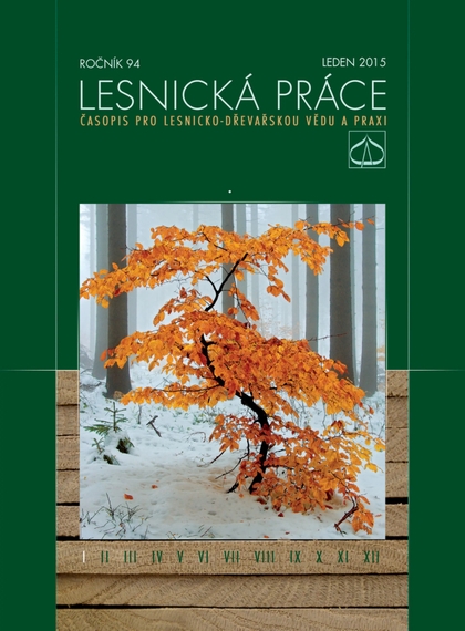 E-magazín LESNICKÁ PRÁCE 01/2015 - Lesnická práce