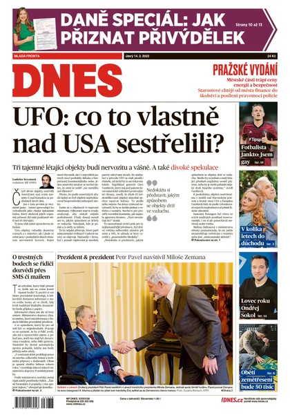E-magazín MF DNES - 14.2.2023 - MAFRA, a.s.