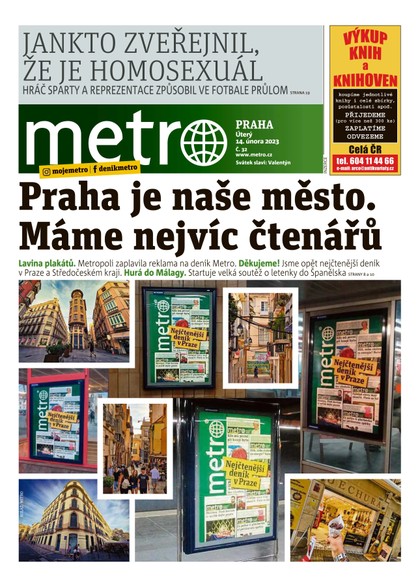 E-magazín METRO - 14.2.2023 - MAFRA, a.s.