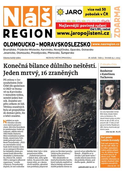 E-magazín Náš Region - Olomoucko/Moravskoslezsko 3/2023 - A 11 s.r.o.