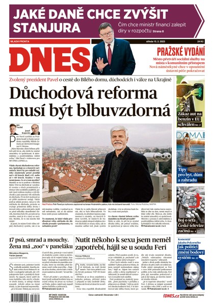 E-magazín MF DNES - 15.2.2023 - MAFRA, a.s.