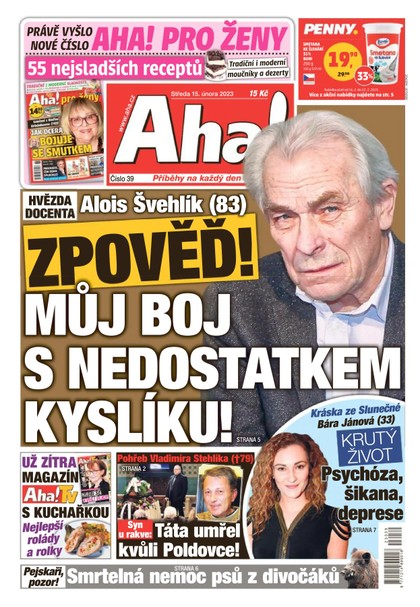 E-magazín AHA! - 15.2.2023 - CZECH NEWS CENTER a. s.