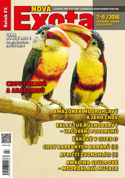 E-magazín Nová EXOTA 7-8/2016 - Nová Exota