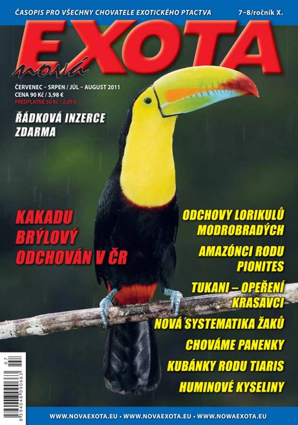 E-magazín Nová EXOTA 7-8/2011 - Nová Exota