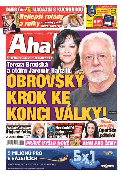 E-magazín AHA! - 16.2.2023 - CZECH NEWS CENTER a. s.