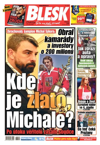 E-magazín Blesk - 16.2.2023 - CZECH NEWS CENTER a. s.
