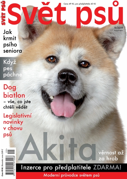 E-magazín Svět psů, 09-2019 - Nakladatelství Minerva CZ, s. r. o.