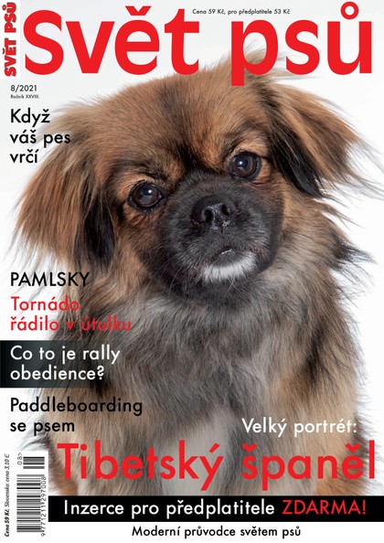 E-magazín Svět psů, 08-2021 - Nakladatelství Minerva CZ, s. r. o.