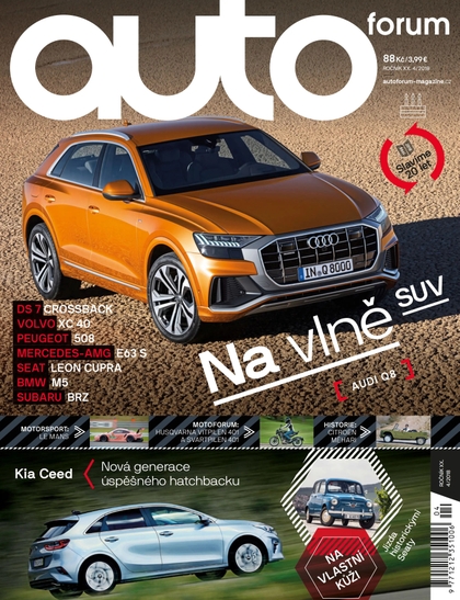 E-magazín AUTOforum 4/2018 - MotorCom s.r.o.