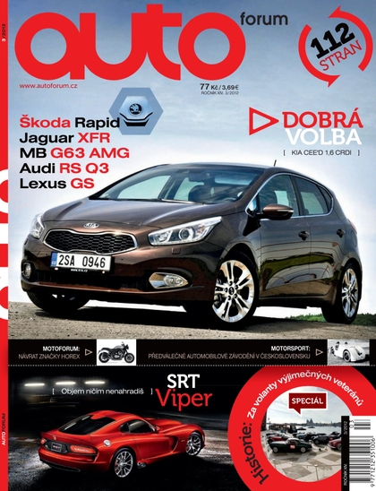 E-magazín AUTOforum 3/2012 - MotorCom s.r.o.