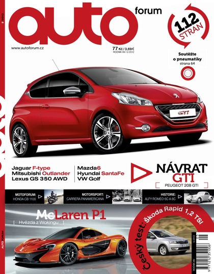 E-magazín AUTOforum 5/2012 - MotorCom s.r.o.