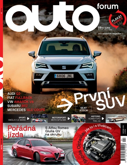 E-magazín AUTOforum 4/2016 - MotorCom s.r.o.