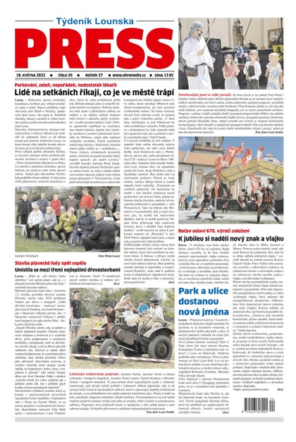 E-magazín Lounský press 20/2022 - Ohře Media