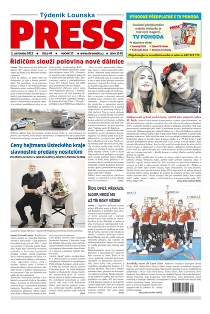 E-magazín Lounský press 44/2022 - Ohře Media