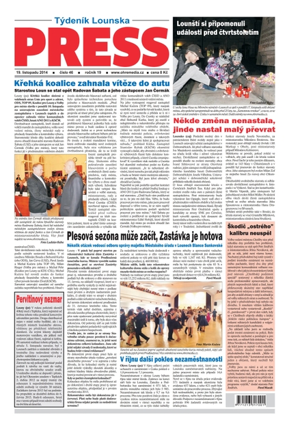 E-magazín Lounský press 46/2014 - Ohře Media