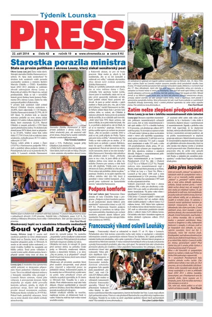 E-magazín Lounský press 42/2014 - Ohře Media