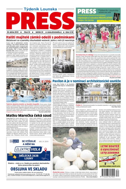 E-magazín Lounský press 34/2019 - Ohře Media