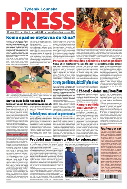 E-magazín Lounský press 4/2015 - Ohře Media