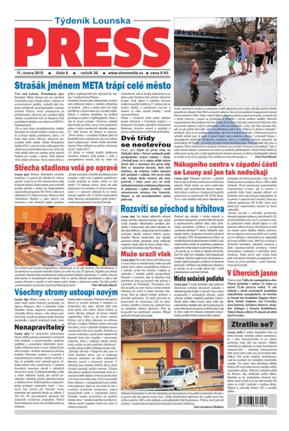 E-magazín Lounský press 6/2015 - Ohře Media