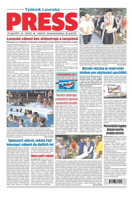 E-magazín Lounský press 32/2015 - Ohře Media