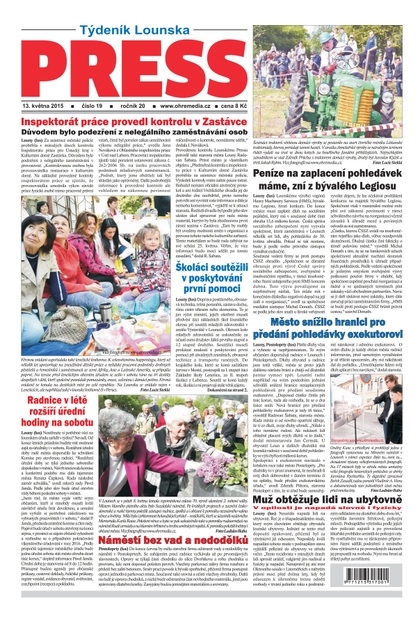 E-magazín Lounský press 19/2015 - Ohře Media