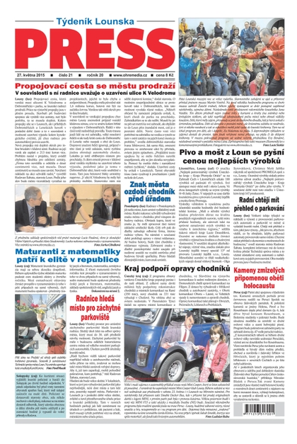 E-magazín Lounský press 21/15 - Ohře Media