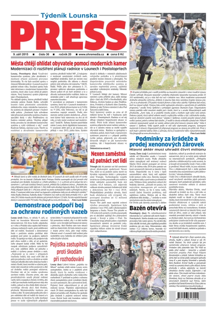 E-magazín Lounský press 36/2015 - Ohře Media