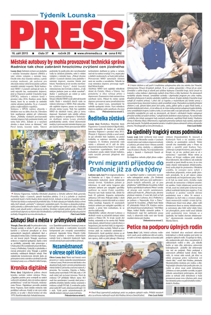 E-magazín Lounský press 37/2015 - Ohře Media