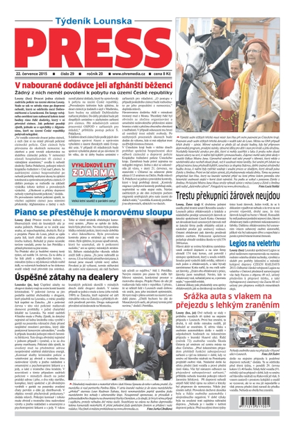 E-magazín Lounský press 29/2015 - Ohře Media
