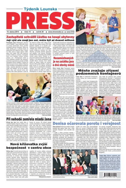 E-magazín Lounský press 15/2015 - Ohře Media