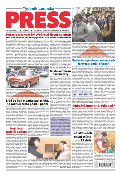 E-magazín Lounský press 22/2015 - Ohře Media