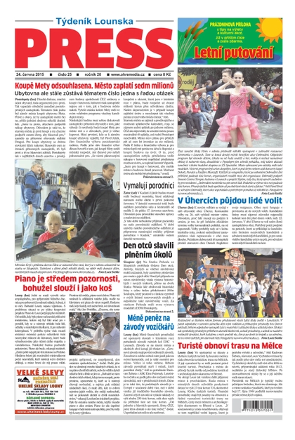 E-magazín Lounský press 25/2015 - Ohře Media
