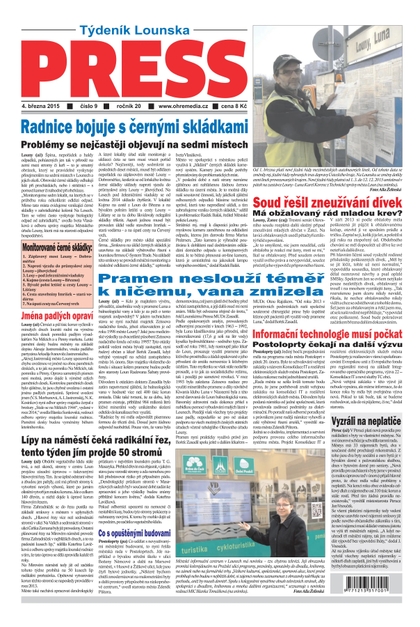 E-magazín Lounský press 9/2015 - Ohře Media