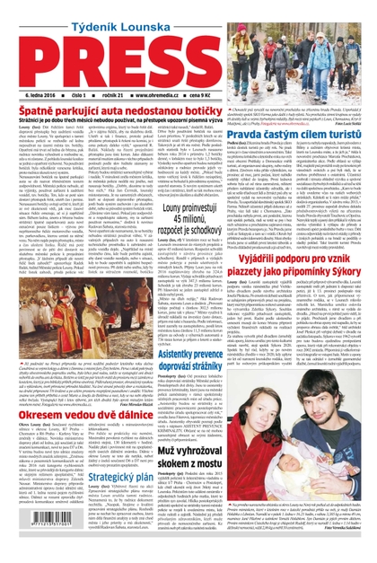 E-magazín Lounský press 1/2016 - Ohře Media