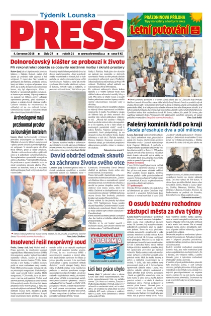 E-magazín Lounský press 27/2016 - Ohře Media