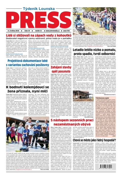 E-magazín Lounský press 19/2016 - Ohře Media