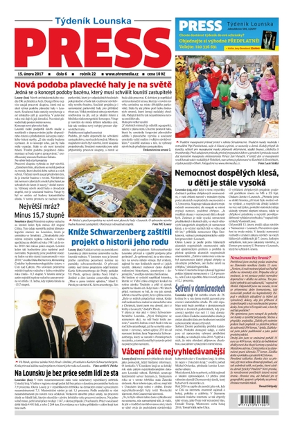E-magazín Lounský press 6/2017 - Ohře Media