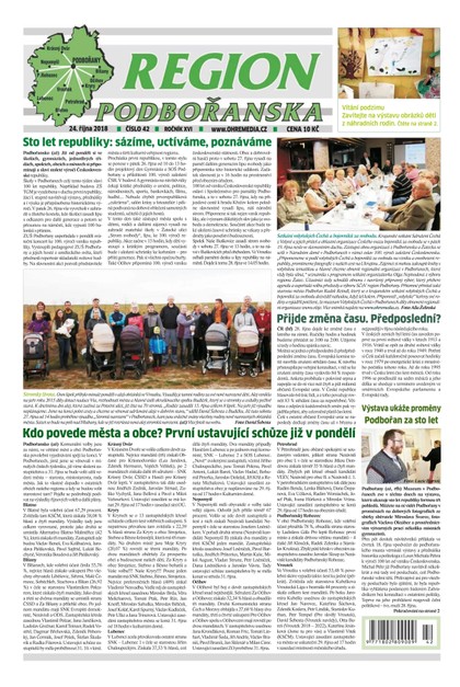 E-magazín Region Podbořanska 42/2018 - Ohře Media